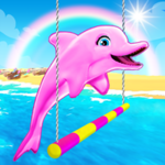 my dolphin show android application logo